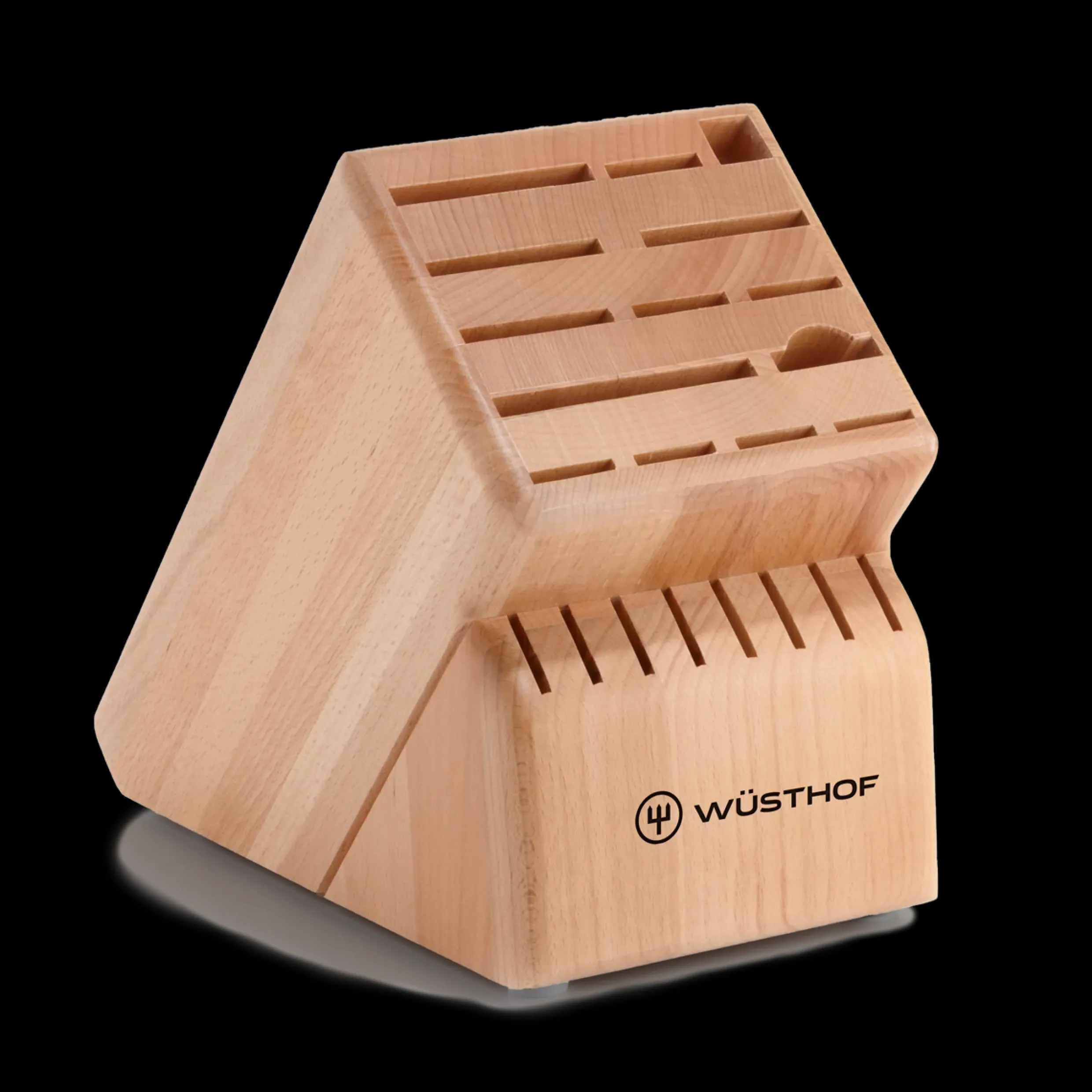 22- Slot Beechwood Knife Block