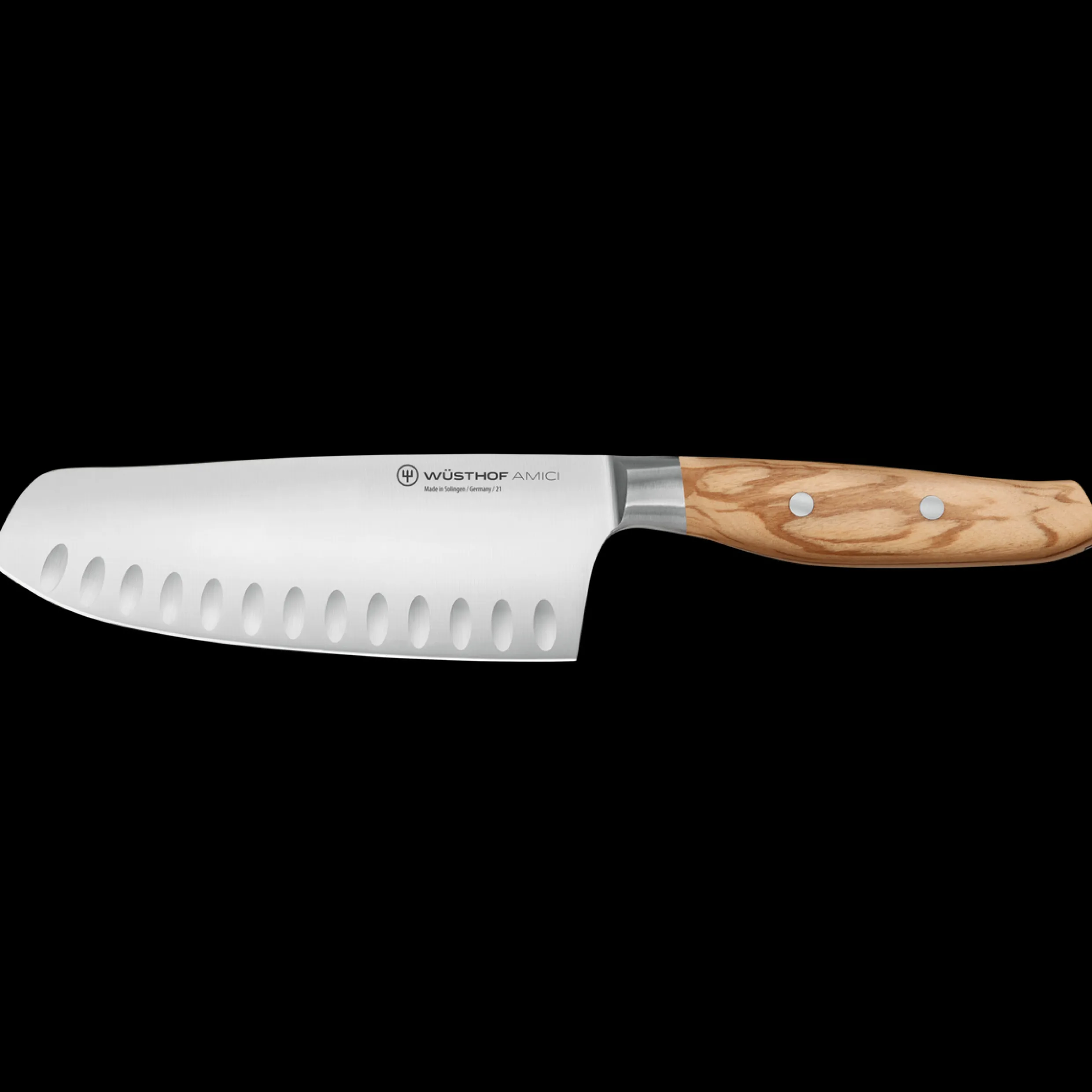 Amici 7" Hollow Edge Rotoku (Santoku)