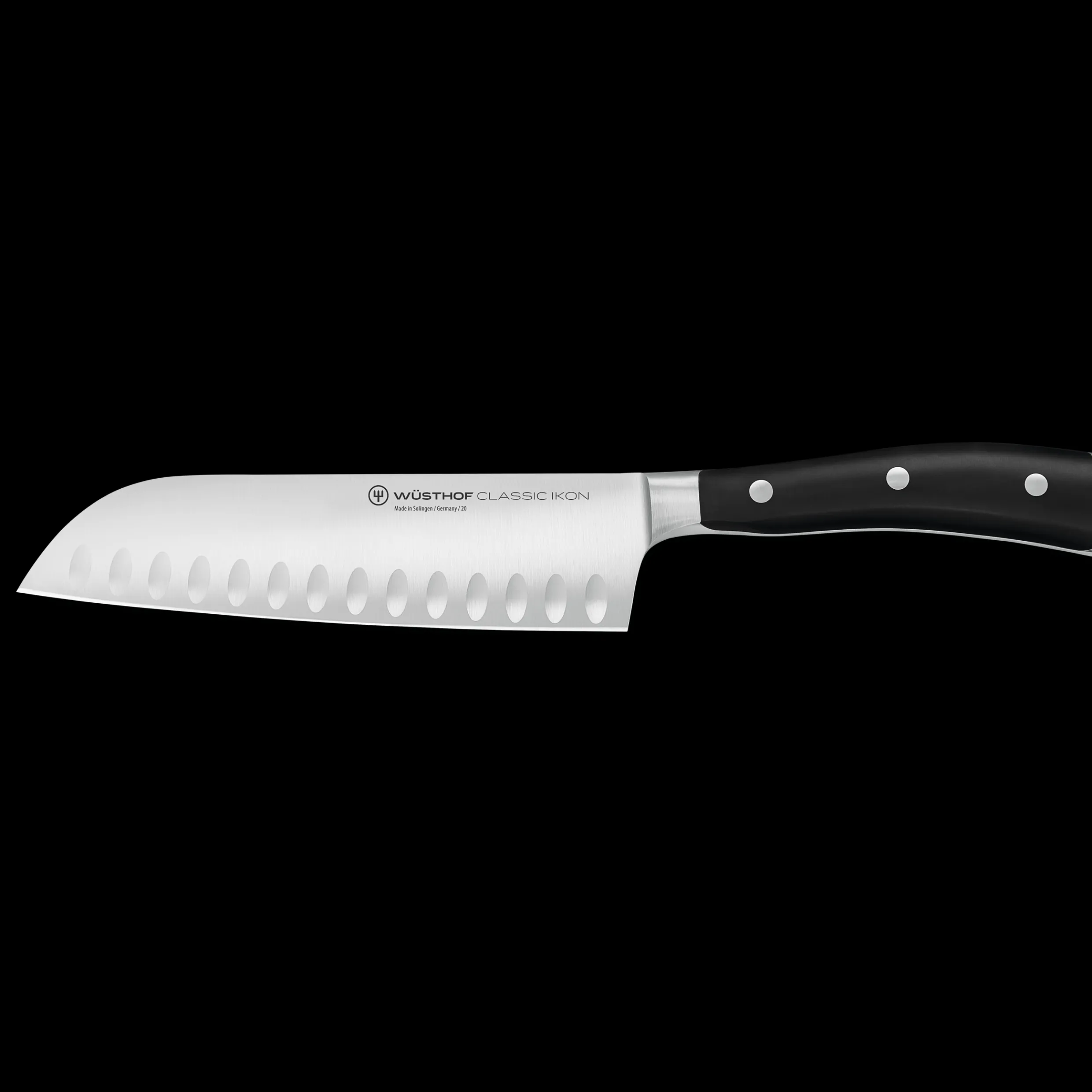 Classic Ikon 7" Hollow Edge Santoku