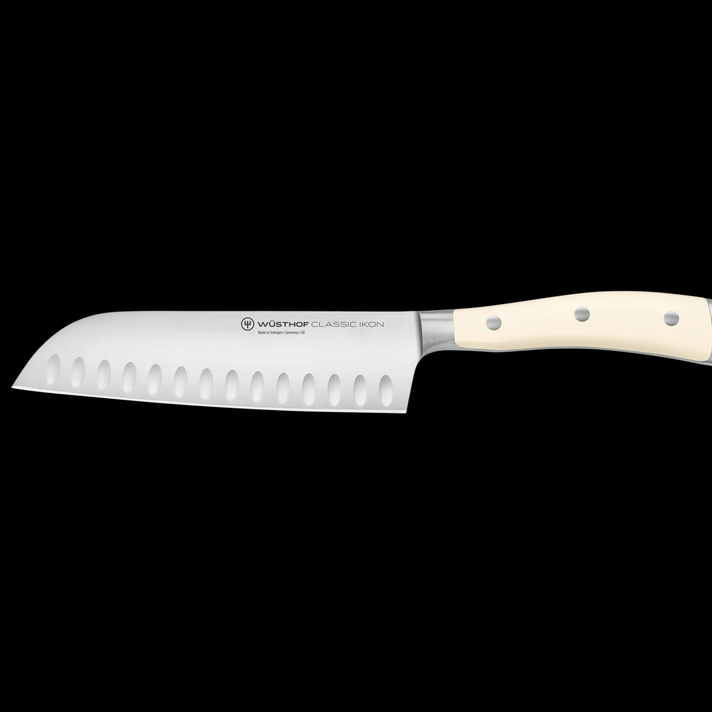 Classic Ikon 7" Hollow Edge Santoku