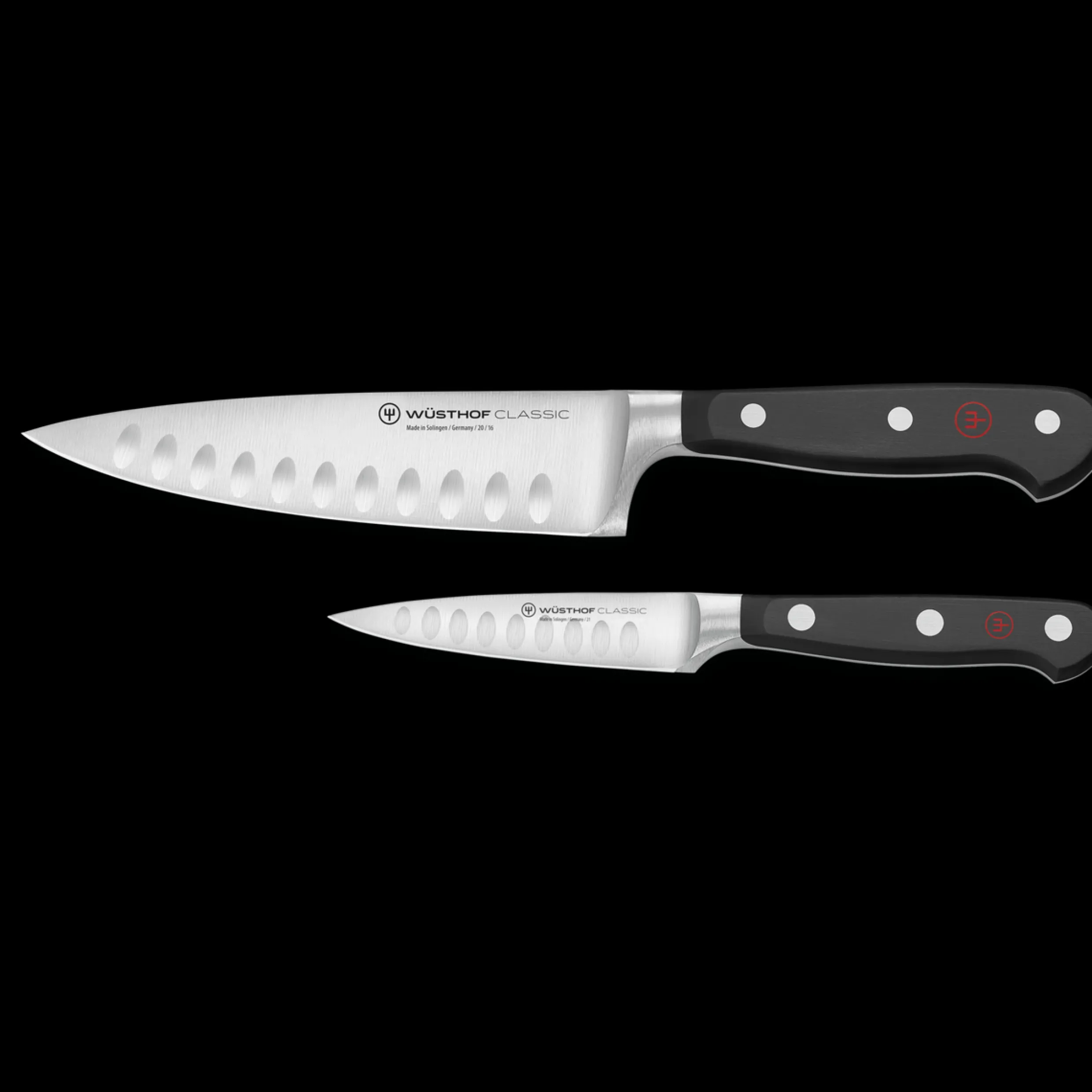 Classic 2-Piece Hollow Edge Chef's Knife Set