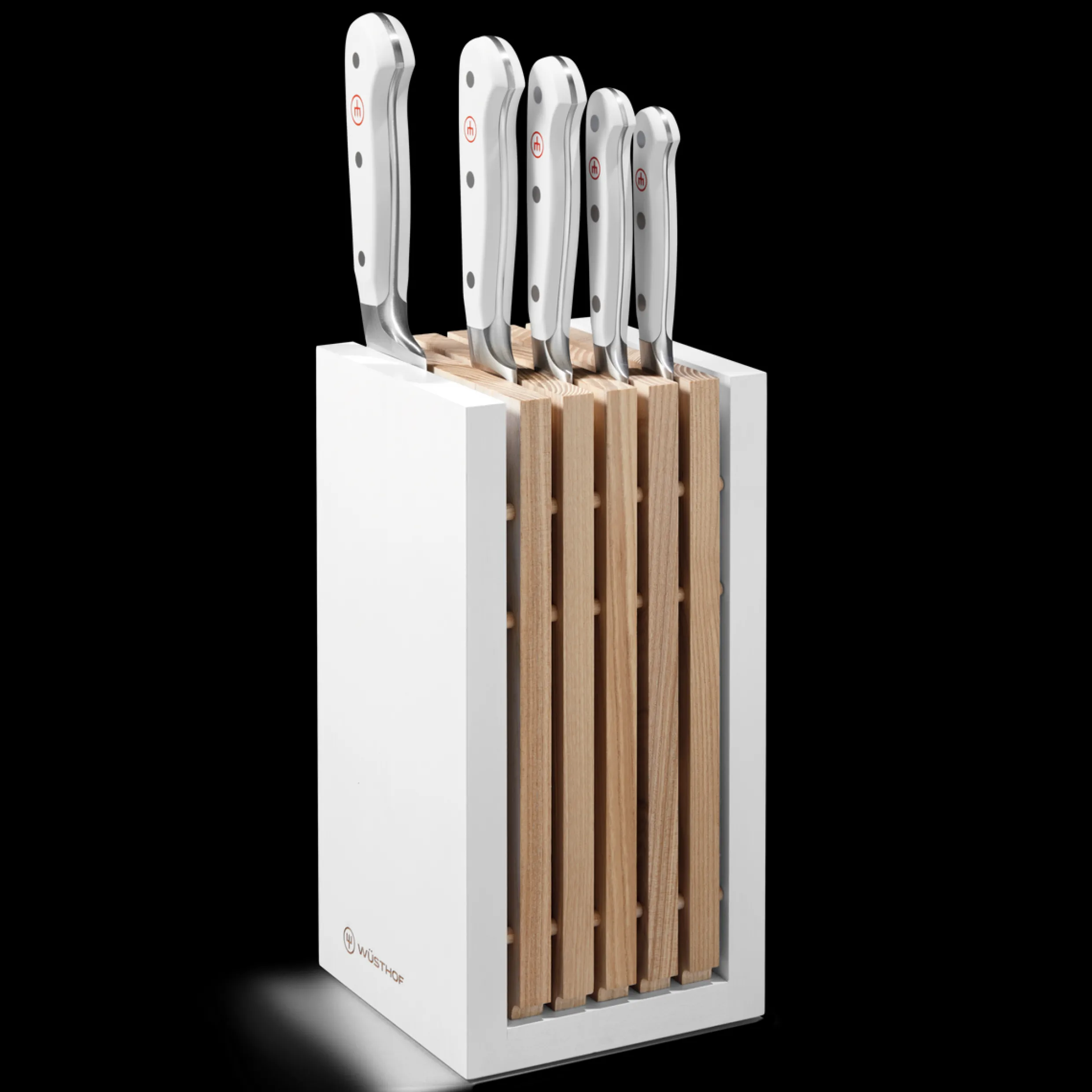 Classic 6-Piece Knife Block Set with Bread Knife