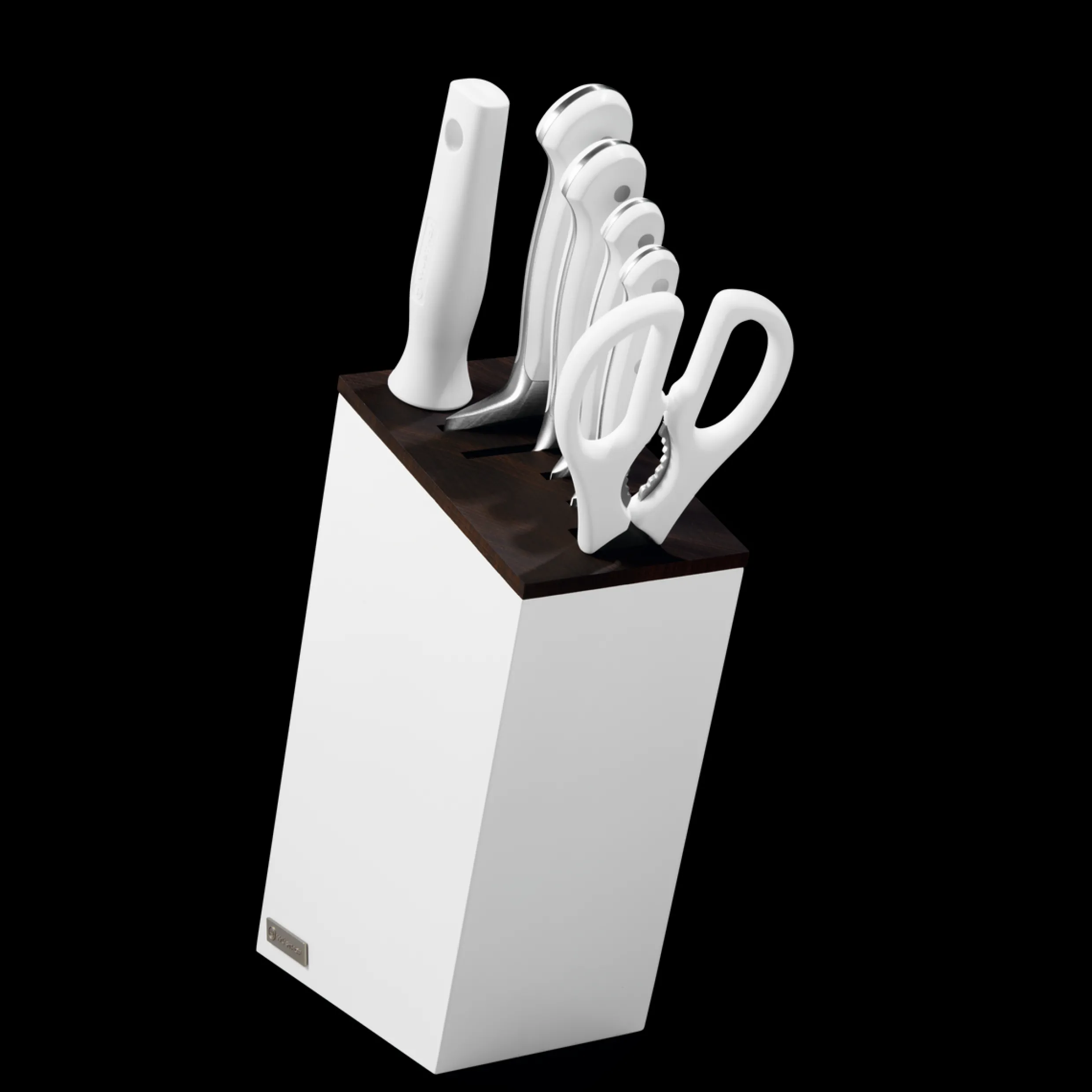 Classic 7-Piece Knife Block Set with Santoku