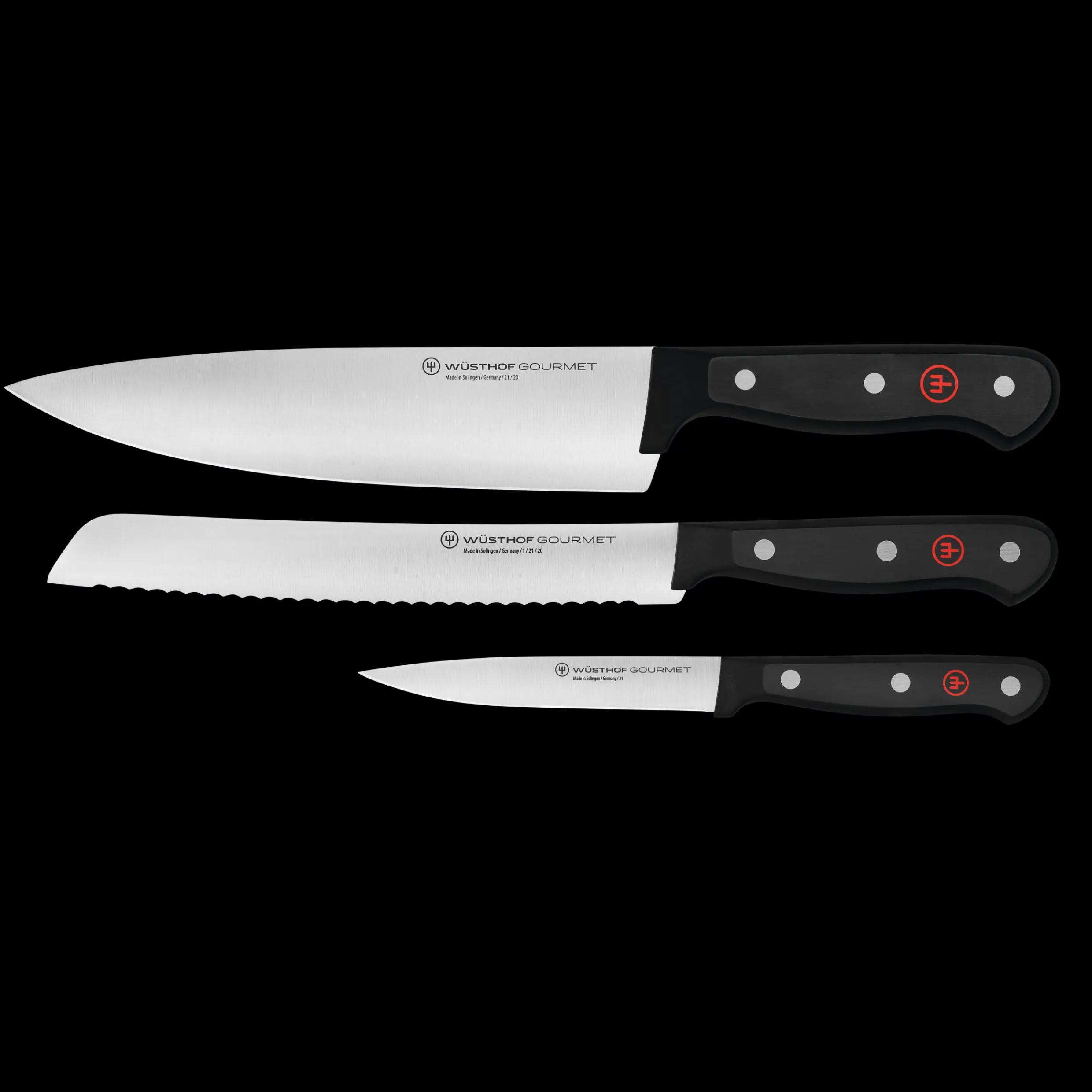 Gourmet 3-Piece Starter Knife Set