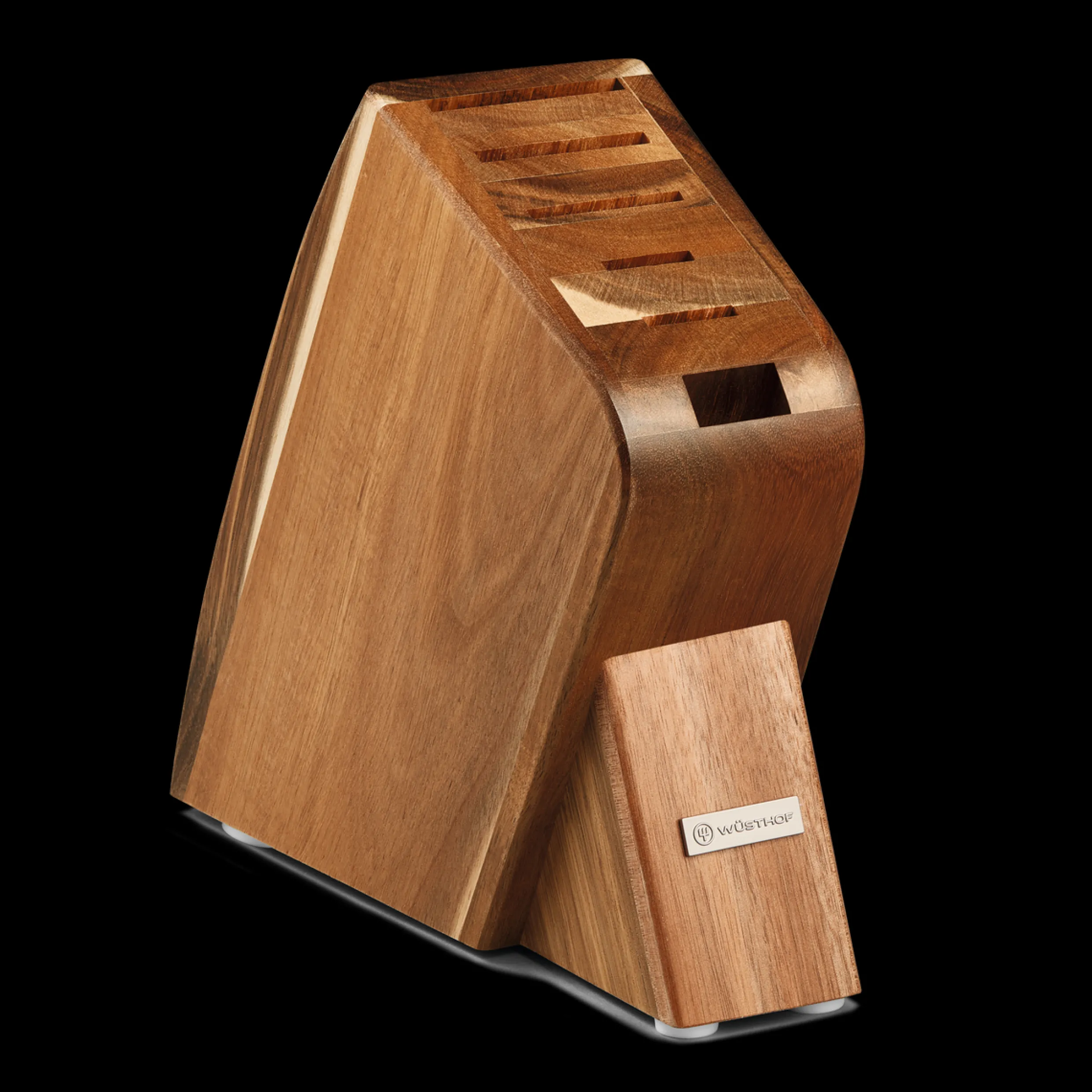 6-Slot Acacia Studio Knife Block