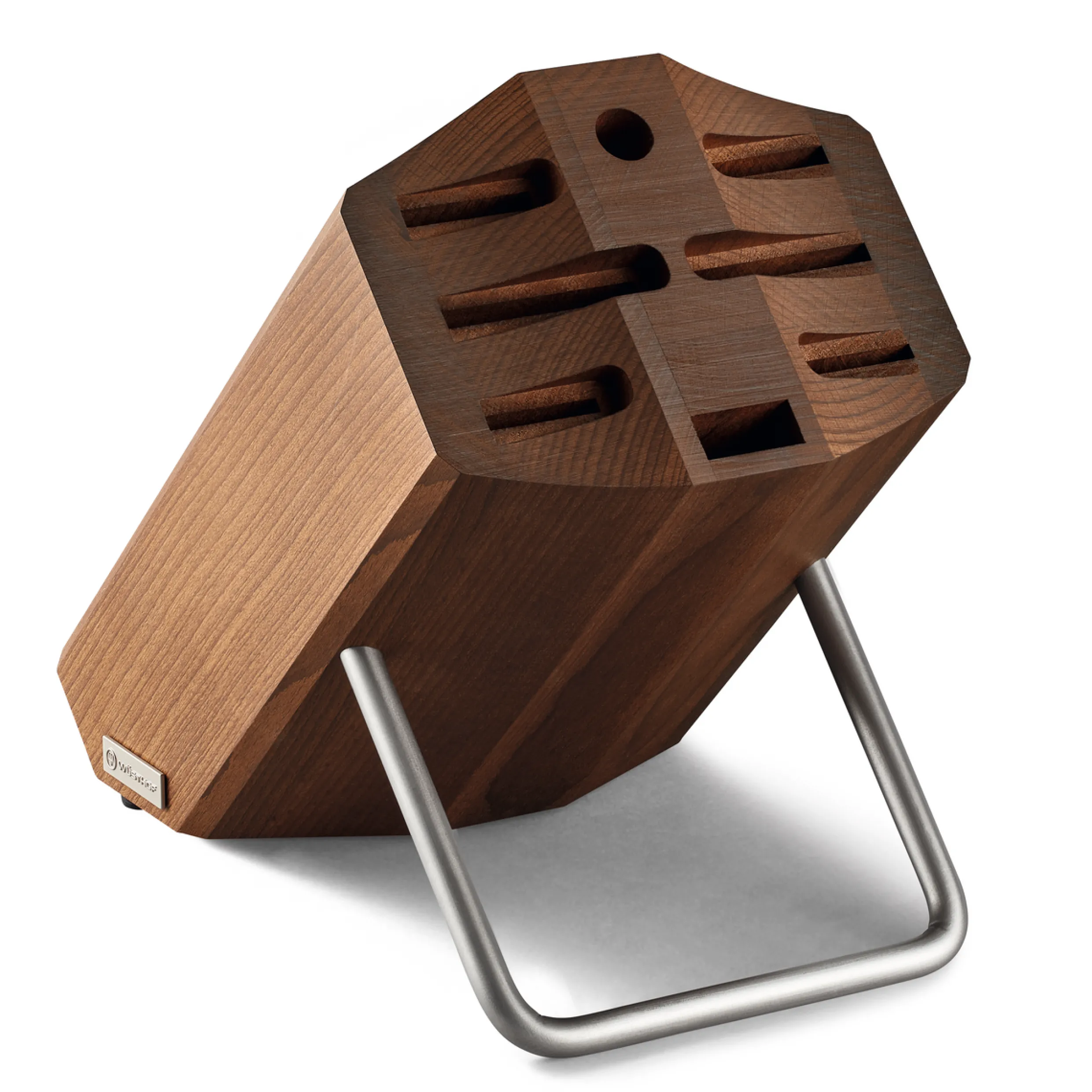 8-Slot Heat Treated Beech Knife Block