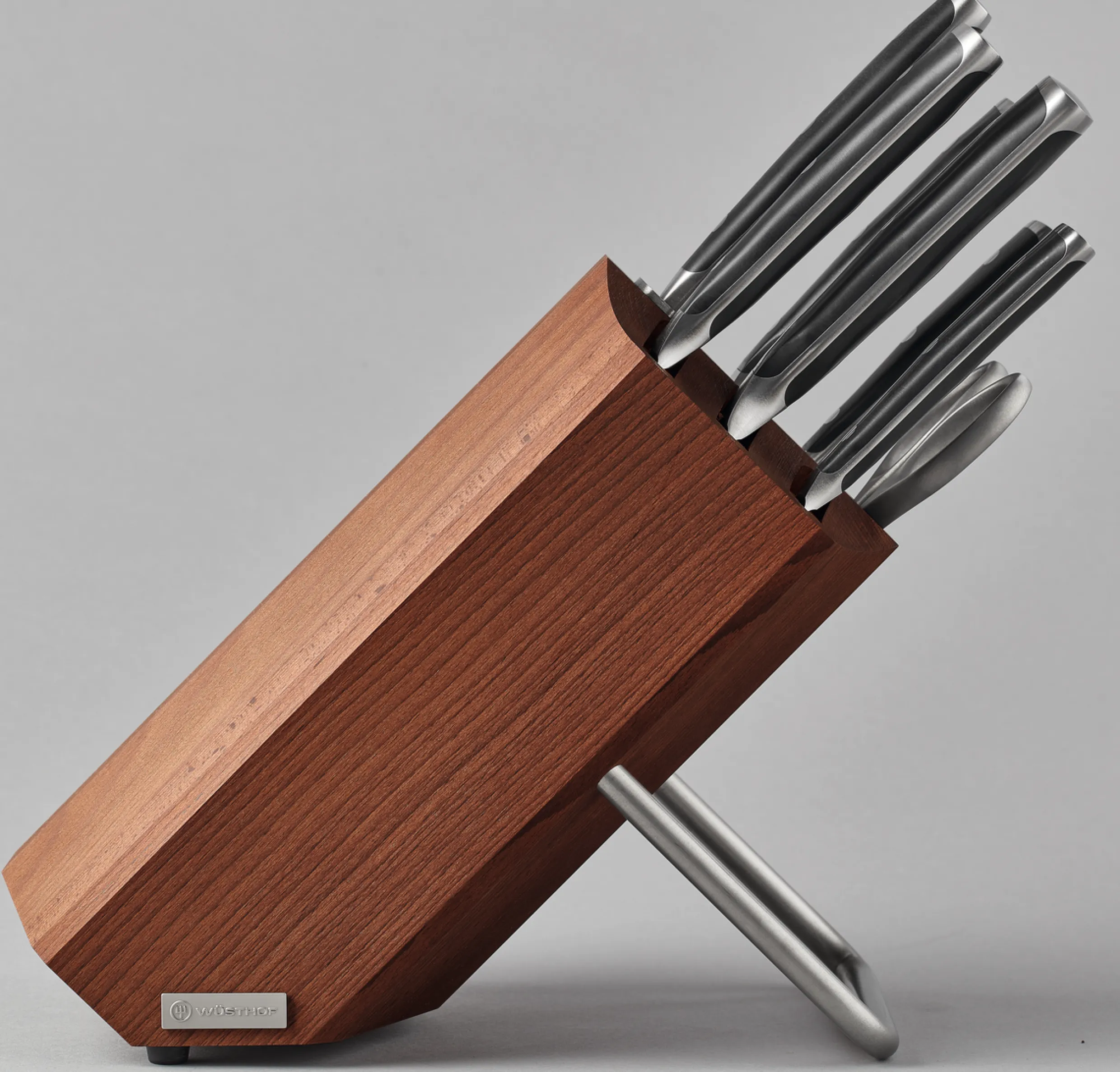 8-Slot Heat Treated Beech Knife Block