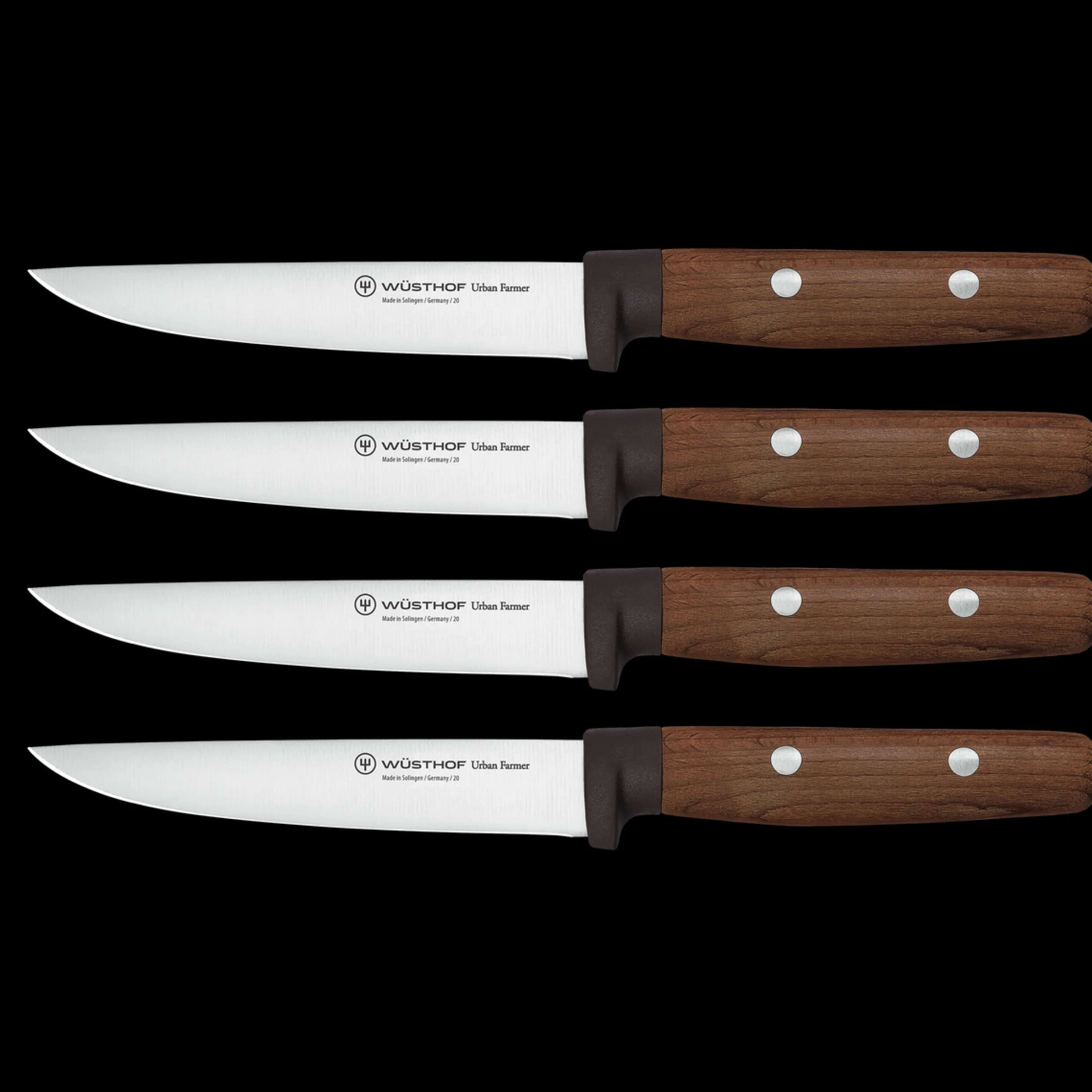 Urban Farmer 4-Piece Steak Knife Set