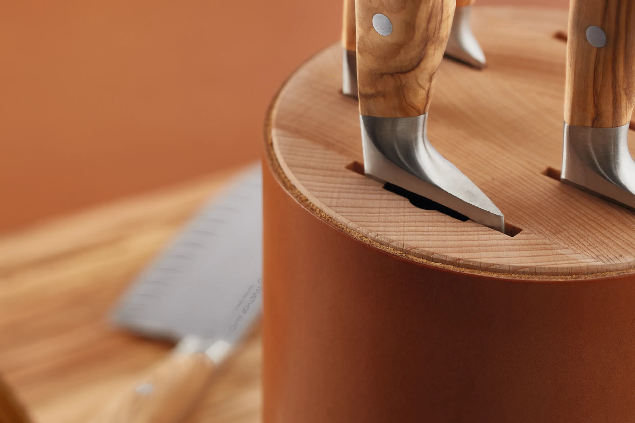 Villa 6-Slot Knife Block